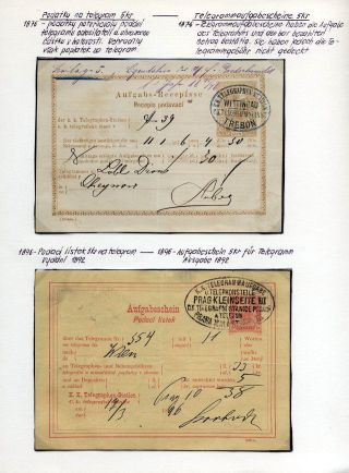AUSTRIA: POSTAL STATIONERY 1867-1918 – sheet 142