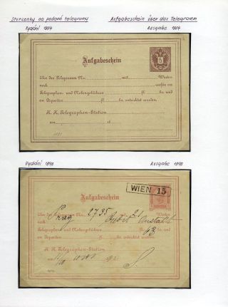 AUSTRIA: POSTAL STATIONERY 1867-1918 – sheet 143