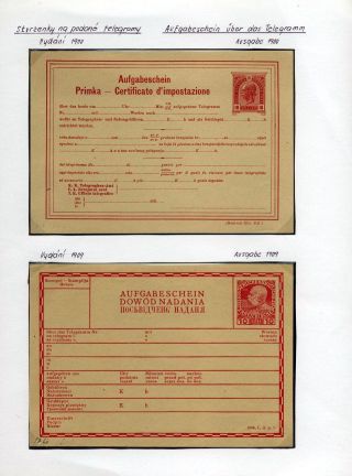 AUSTRIA: POSTAL STATIONERY 1867-1918 – sheet 144