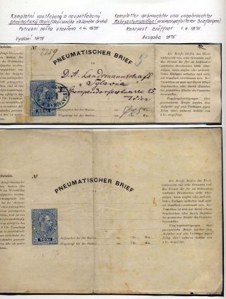AUSTRIA: POSTAL STATIONERY 1867-1918 – sheet 145