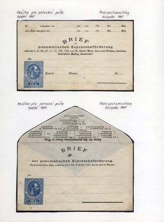 AUSTRIA: POSTAL STATIONERY 1867-1918 – sheet 146