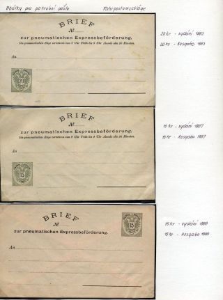 AUSTRIA: POSTAL STATIONERY 1867-1918 – sheet 147