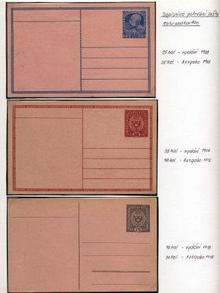 AUSTRIA: POSTAL STATIONERY 1867-1918 – sheet 151