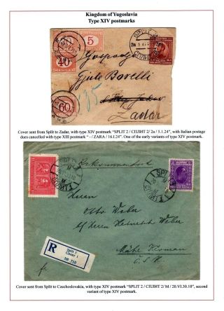 DALMAZIEN: POSTGESCHICHTE 1806-1960 – Blatt 44