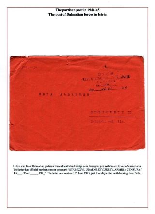DALMAZIEN: POSTGESCHICHTE 1806-1960 – Blatt 72