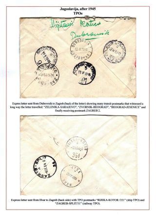 DALMAZIEN: POSTGESCHICHTE 1806-1960 – Blatt 83