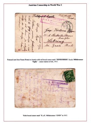 CROATIA - CENSORED MAIL – sheet 2