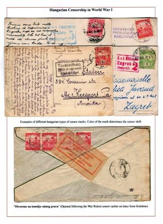 CROATIA - CENSORED MAIL – sheet 3