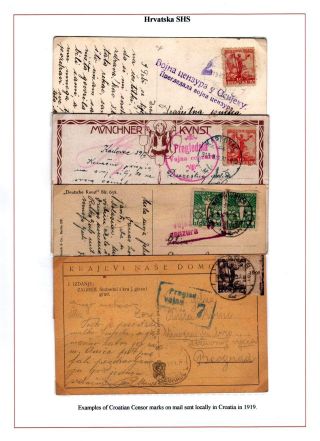 CROATIA - CENSORED MAIL – sheet 6