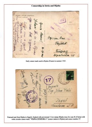 CROATIA - CENSORED MAIL – sheet 12