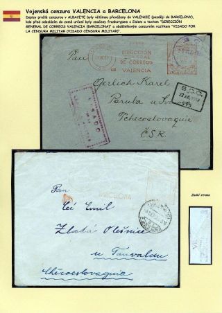 FILATELISTICKÉ ZAJÍMAVOSTI KORESPONDENCE ÚČASTNÍKŮ ŠPANĚLSKÉ OBČANSKÉ VÁLKY – list 10