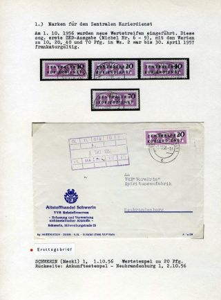DIE BEZIRKSAUSGABEN DES ZENTRALEN KURIERDIENSTES DER DDR – Blatt 7