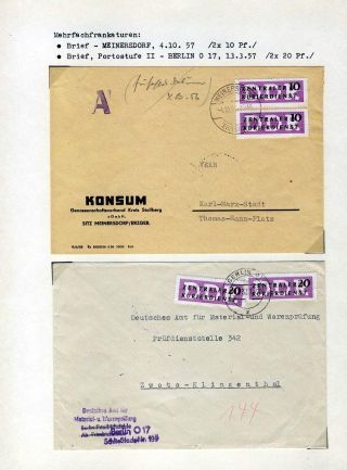 DIE BEZIRKSAUSGABEN DES ZENTRALEN KURIERDIENSTES DER DDR – Blatt 9