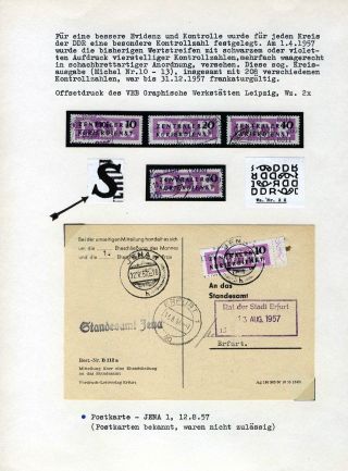 DIE BEZIRKSAUSGABEN DES ZENTRALEN KURIERDIENSTES DER DDR – Blatt 10