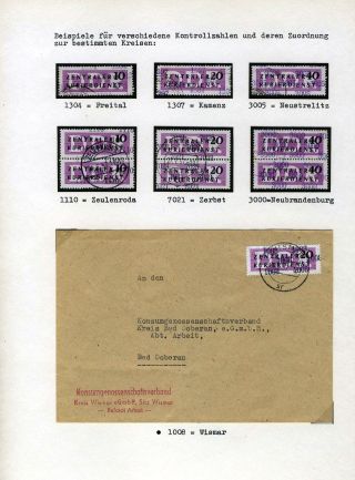 DIE BEZIRKSAUSGABEN DES ZENTRALEN KURIERDIENSTES DER DDR – Blatt 11
