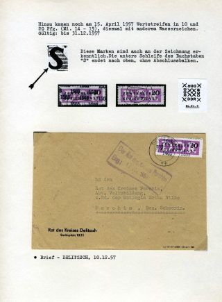 DIE BEZIRKSAUSGABEN DES ZENTRALEN KURIERDIENSTES DER DDR – Blatt 14