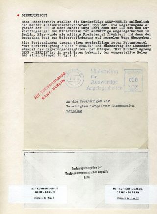 DIE BEZIRKSAUSGABEN DES ZENTRALEN KURIERDIENSTES DER DDR – Blatt 16