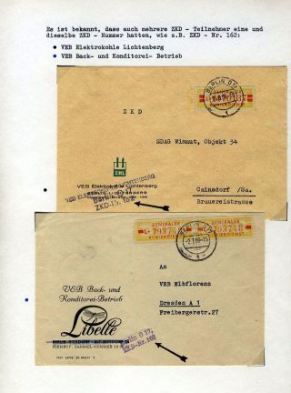 REGIONAL ISSUES FOR THE CENTRAL COURIER SERVICE IN GDR – sheet 22