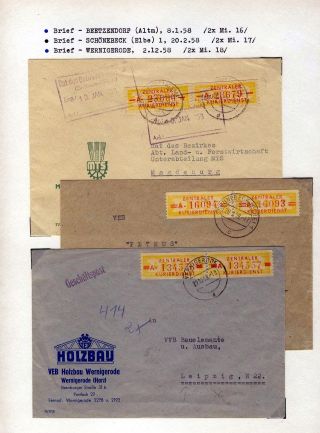 REGIONAL ISSUES FOR THE CENTRAL COURIER SERVICE IN GDR – sheet 26