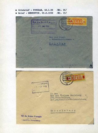REGIONAL ISSUES FOR THE CENTRAL COURIER SERVICE IN GDR – sheet 31