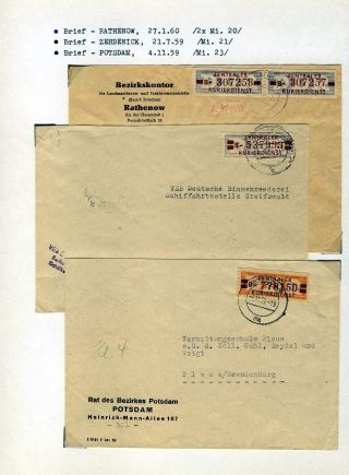REGIONAL ISSUES FOR THE CENTRAL COURIER SERVICE IN GDR – sheet 32