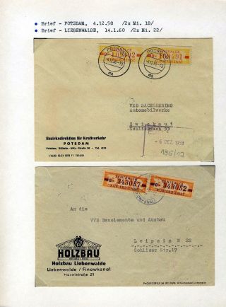 REGIONAL ISSUES FOR THE CENTRAL COURIER SERVICE IN GDR – sheet 33