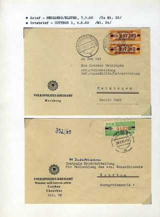 REGIONAL ISSUES FOR THE CENTRAL COURIER SERVICE IN GDR – sheet 38