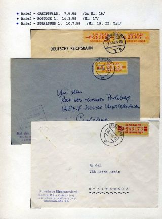 REGIONAL ISSUES FOR THE CENTRAL COURIER SERVICE IN GDR – sheet 41