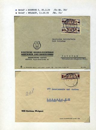 REGIONAL ISSUES FOR THE CENTRAL COURIER SERVICE IN GDR – sheet 42