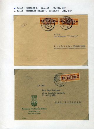 REGIONAL ISSUES FOR THE CENTRAL COURIER SERVICE IN GDR – sheet 43