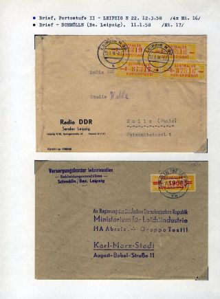 REGIONAL ISSUES FOR THE CENTRAL COURIER SERVICE IN GDR – sheet 46