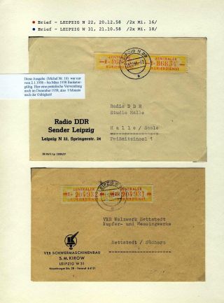 REGIONAL ISSUES FOR THE CENTRAL COURIER SERVICE IN GDR – sheet 47