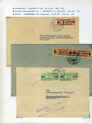 REGIONAL ISSUES FOR THE CENTRAL COURIER SERVICE IN GDR – sheet 48