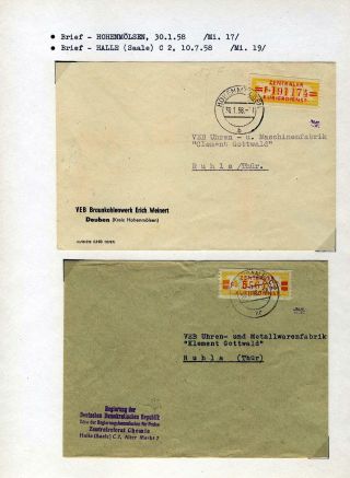DIE BEZIRKSAUSGABEN DES ZENTRALEN KURIERDIENSTES DER DDR – Blatt 54