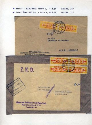 DIE BEZIRKSAUSGABEN DES ZENTRALEN KURIERDIENSTES DER DDR – Blatt 65
