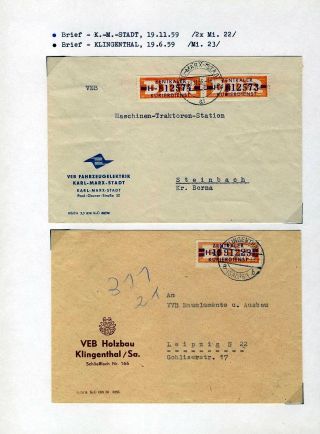DIE BEZIRKSAUSGABEN DES ZENTRALEN KURIERDIENSTES DER DDR – Blatt 68