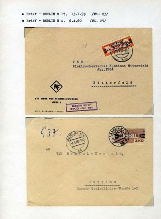 DIE BEZIRKSAUSGABEN DES ZENTRALEN KURIERDIENSTES DER DDR – Blatt 85