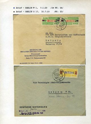 DIE BEZIRKSAUSGABEN DES ZENTRALEN KURIERDIENSTES DER DDR – Blatt 86