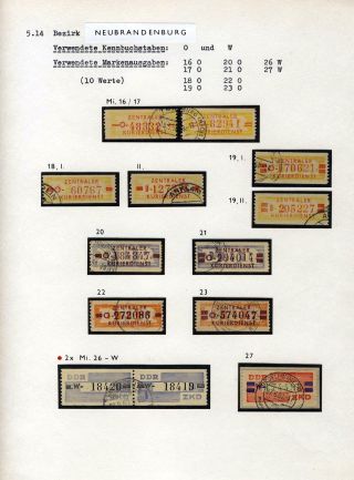 DIE BEZIRKSAUSGABEN DES ZENTRALEN KURIERDIENSTES DER DDR – Blatt 106