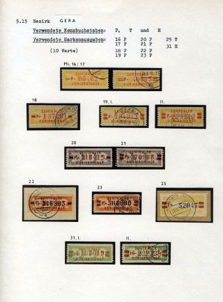 DIE BEZIRKSAUSGABEN DES ZENTRALEN KURIERDIENSTES DER DDR – Blatt 110