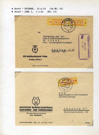 DIE BEZIRKSAUSGABEN DES ZENTRALEN KURIERDIENSTES DER DDR – Blatt 111