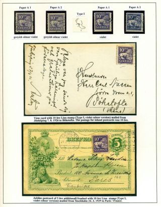 DIE SCHWEDISCHE ROLLEN-DAUERMARKEN 1920-1936 – Blatt 7