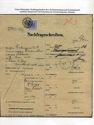 AUSTRIAN SILESIA – POSTAL HISTORY 1900-1920 – sheet 12