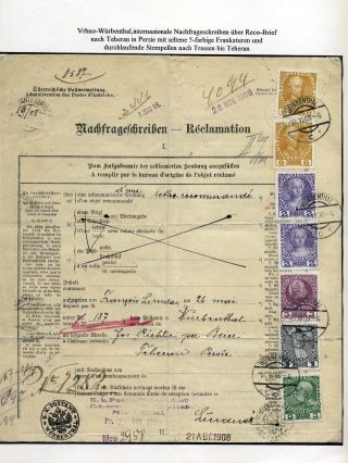 ÖSTERREICHISCHES SCHLESIEN - POSTGESCHICHTE 1900-1920 – Blatt 17