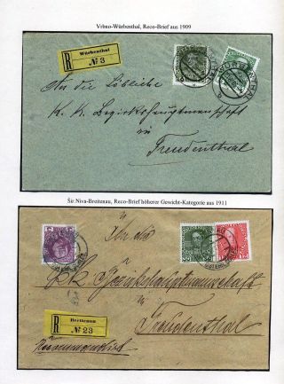 ÖSTERREICHISCHES SCHLESIEN - POSTGESCHICHTE 1900-1920 – Blatt 19