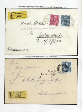 ÖSTERREICHISCHES SCHLESIEN - POSTGESCHICHTE 1900-1920 – Blatt 20