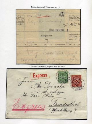 ÖSTERREICHISCHES SCHLESIEN - POSTGESCHICHTE 1900-1920 – Blatt 27