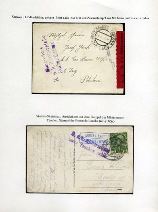 RAKOUSKÉ SLEZSKO - POŠTOVNICTVÍ 1900-1920 – list 34