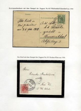 RAKOUSKÉ SLEZSKO - POŠTOVNICTVÍ 1900-1920 – list 36
