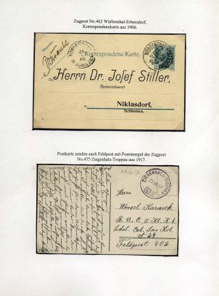 RAKOUSKÉ SLEZSKO - POŠTOVNICTVÍ 1900-1920 – list 39